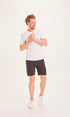 Knowledgecotton Appareal BIRCH 5-pocket shorts - GOTS/Vegan Black Jet